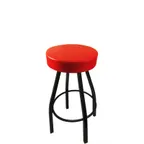 image of Oak Street SL3132-RED Indoor Swivel Bar Stool