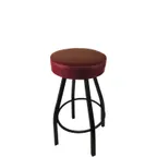 image of Oak Street SL3132-WINE Swivel Bar Stool