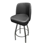 image of Oak Street SL8036-CCS Swivel Bar Stool with Tufted Back and Upholstered Bucket Seat