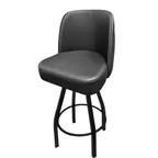 image of Oak Street SL8036 Swivel Bar Stool with Tufted Back and Upholstered Bucket Seat