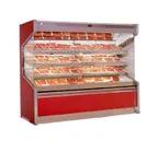 image of MarcRefrig OM-4S/C 48" Vertical Open Air Meat Merchandiser, Self-Contained, 3 Shelves