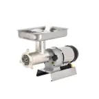 image of Omcan USA 11013 - Countertop Electric Meat Grinder, 1.5 HP, 1100W, 110V, 110 RPM, #32 Hub, 3/16" Plate, Bench Model