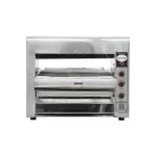 image of Omcan USA 11387 Single Deck Countertop Electric Conveyor Oven, 240V