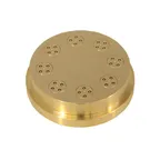 image of Omcan USA 13259 (13259) #59 Bucatini Pasta Die, 3Mm, Brass