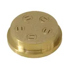 image of Omcan USA 13339 (13339) #26 Tagliatelle Pasta Die, 6Mm, Brass