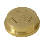 image of Omcan USA 13343 (13343) #31 Pappardelle Pasta Die, 17Mm, Brass