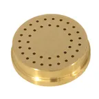 image of Omcan USA 13372 (13372) #12 Spaghetti Pasta Die, 2.5Mm, Brass