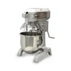 image of Omcan USA 20441 Countertop 20 qt Planetary Mixer with Guard, #12 HUB, 3-Speed, 1-1/2 hp