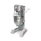 image of Omcan USA 20442 Floor Model 30 qt Planetary Mixer with Guard, #12 HUB, 3-Speed, 2 hp