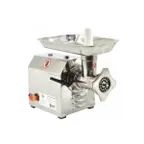 image of Omcan USA 23580 Meat Grinder, #12 Hub, 260 lbs/hr, 3 Spouts (15/20/23mm), Knives, 6mm & 8mm Plates, 0.87 HP, 110V
