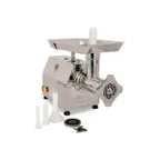 image of Omcan USA 23626 Electric Meat Grinder – 1‑1/2 HP, 485 lb/hr, #22 Hub, 3 Spouts (15/20/23 mm), 6 mm & 8 mm Plates, Steel