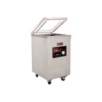 image of Omcan USA 31824 Floor Model Chamber Vacuum Packaging Machine with 20-1/2" Double Seal Bar