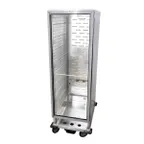 image of Omcan USA 31834 Mobile Full Height Non-Insulated Heated/Proofing Cabinet, (1) Glass Door