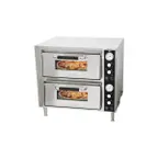 image of Omcan USA 39580 Electric Deck-Type Pizza Bake Oven