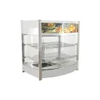 image of Omcan USA 40002 25" Countertop Heated Deli Display Case