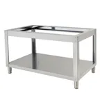 image of Omcan USA 40642 (40642) Stainless Steel Stand For Double Chamber Fuoco Digital Series