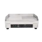 image of Omcan USA 41373 24" Countertop Electric Griddle with 24" x 16" Surface, Thermostatic Controls, 220v/1ph