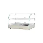 image of Omcan USA 41870 22" Countertop Hot Food Display Case