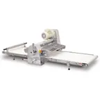 image of Omcan USA 42154 Countertop Reversible Dough Sheeter, 20-1/2" Rollers with Foldable Tables, 3/4 Hp