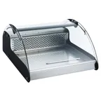 image of Omcan USA 43074 27" Countertop Curved Refrigerated Seafood Display Case