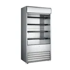 image of Omcan USA 43459 36" Vertical Open Air Merhandiser, Self-Contained, 4 Shelves, 18.7 cu ft.