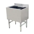 image of Omcan USA 43477 Underbar Ice Bin/Cocktail Unit with 77 lbs Ice Capacity