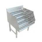 image of Omcan USA 43479 Underbar Liquor Bottle Display Rack, 5-Tiered