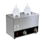 image of Omcan USA 44178 (Fw-Cn-1602) Double Bottle Sauce Warmer, Countertop