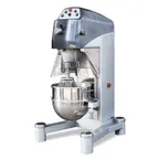 image of Omcan USA 44390 Floor Model 60 qt Planetary Mixer with Guard and Timer, 3-Speed, 3000W, 4 hp