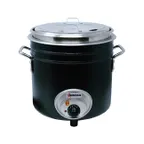 image of Omcan USA 44392 (Fw-Tw-5000-B) Retro Stock Pot Kettle, Electric, 11 Qt. Capacity