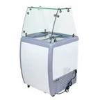 image of Omcan USA 44590 (FR-CN-0160-S) 26" Ice Cream Dipping Cabinet w/ Sneeze Guard