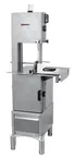 image of Omcan USA 46786 80" Stainless Steel Meat & Bone Saw, 2 HP, 220V 60Hz, Floor Model, cETLus, ETL Sanitation, 80" Blade