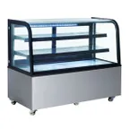 image of Omcan USA 47104 59" (Ds-Cn-0470) Non-Refrigerated (Dry) Bakery Display Case