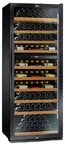 image of Omcan USA 47149 8" Glass Door Wine Refrigerator, Dual Temperature, 290 Bottles
