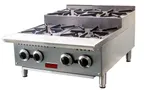 image of Omcan USA 47383 (47383) Hotplate, Natural Gas, Countertop