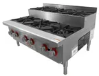 image of Omcan USA 47384 (47384) Hotplate, Natural Gas, Countertop
