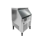 image of Omcan USA 47484 26" Air Cooled Full Cube 210 lb Undercounter Ice Machine with 80 lb Bin