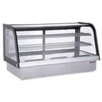 image of Omcan USA 47562 63" Curved Refrigerated Deli Display Case