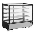 image of Omcan USA 47963 – 35" Case, 6.56 cu ft, 3 Shelves, Sliding, Digital 35.6‑46°F, R290 350W 110‑120V