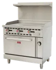 image of Omcan USA 48189 Gas 36" Restaurant Range