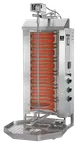 image of Omcan USA 49064 45" Electric Gyro Machine, 110.23 lbs, (3) Individual Controlled Infrared Burners