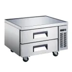 image of Omcan USA 50070 36" 2 Drawers Refrigerated Chef Base, Side Mounted