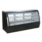 image of Omcan USA 50078 82" Curved Refrigerated Deli Display Case
