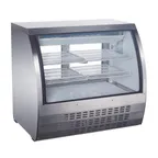 image of Omcan USA 50079 47" Curved Refrigerated Deli Display Case