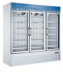 image of Omcan USA 50087 31" Freezer Display, 52.3 cu ft, Steel Exterior, 2‑3/4 HP Compressor, LED Light
