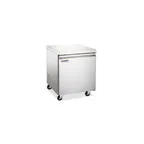 image of Omcan USA 59053 27" 1-Door Undercounter Freezer, Stainless Steel, 6.3 cu. ft.
