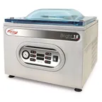 image of Orved BRIGHT VM18N Countertop Vacuum Sealer, 17.3x17.6x7.9", 16" Seal Bar, 1600W, 110V, Stainless Dig 20 Prog.