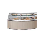 image of Oscartek CLASSIC II CIIDPC900 35" Curved Refrigerated Deli Display Case