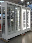 image of Oscartek GALA CC1970PT 78" Curved Refrigerated Deli Display Case