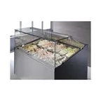 image of Oscartek GIA SQ G1650 65" Gelato/Ice Cream Dipping/Display Cabinet w/ Sneeze Guard